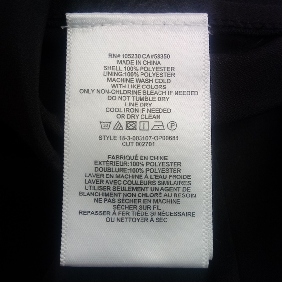 โ NWT โ Joie Mairead Black Tie Waist Wide Leg Faux Wrap Jumpsuit, Size 2 - Picture 12 of 13